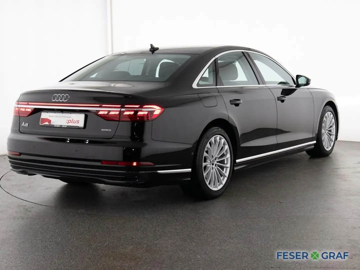 Audi A8 50 TDI quattro S tronic Matrix / B&O / PANO / ACC Schwarz - 2