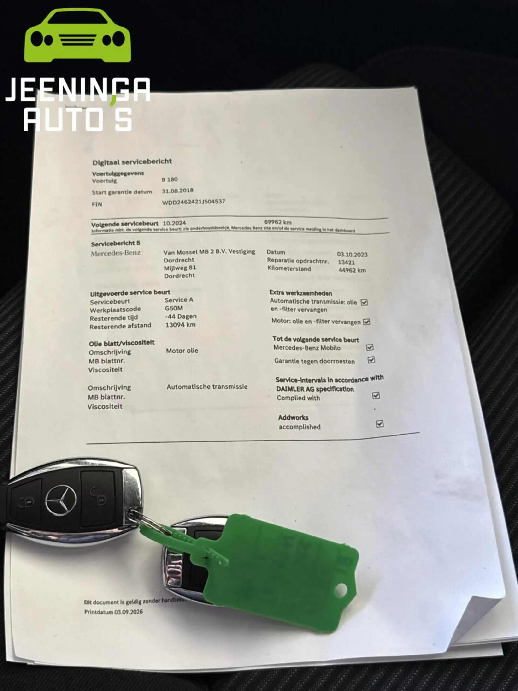 Mercedes-Benz B 180 Business Solution |Navi|Camera|Stoelverwarming|NAP — photo 24