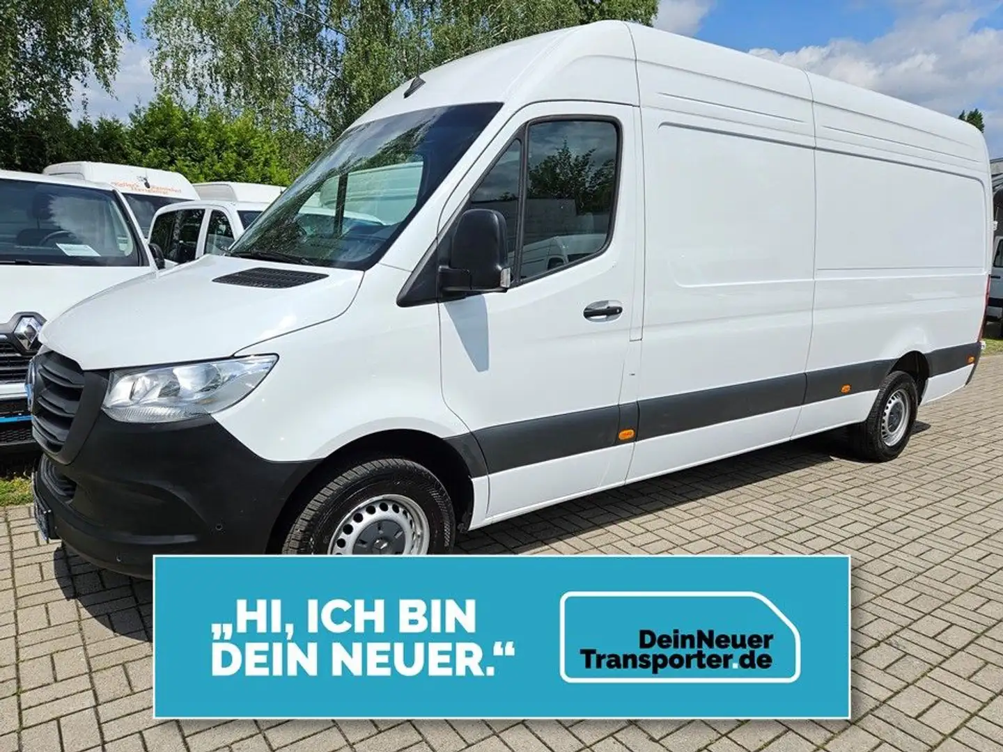 Mercedes-Benz Sprinter 317 CDI MAXI|MoPf|FACELIFT|OHNE SCHÄDEN Blanc - 1