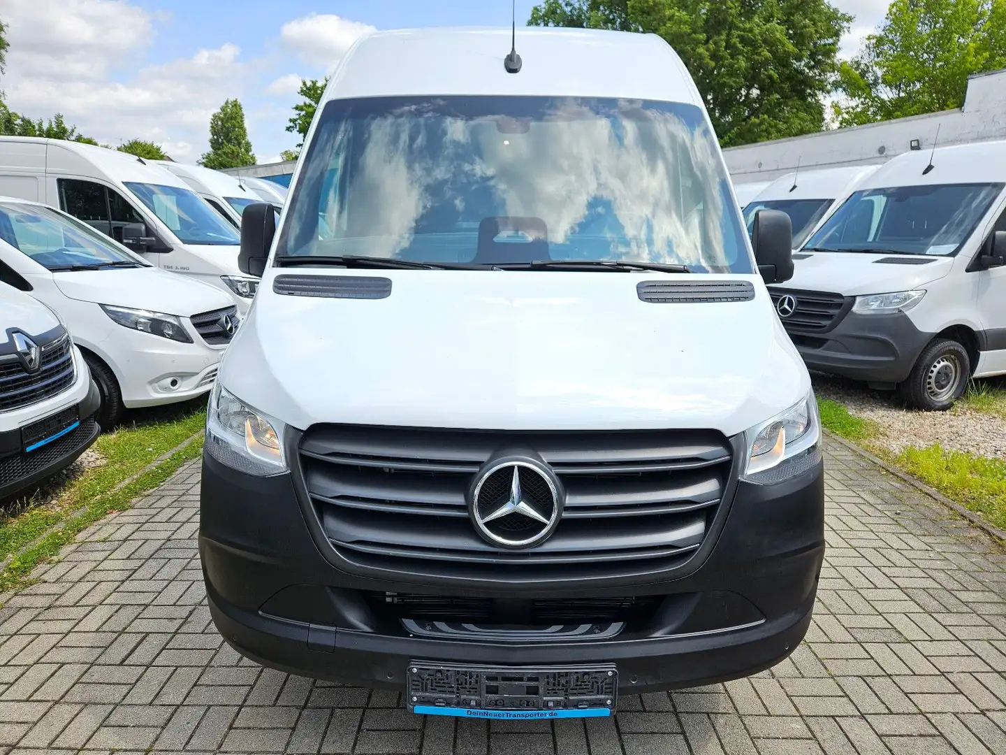 Mercedes-Benz Sprinter 317 CDI MAXI|MoPf|FACELIFT|OHNE SCHÄDEN Blanc - 2