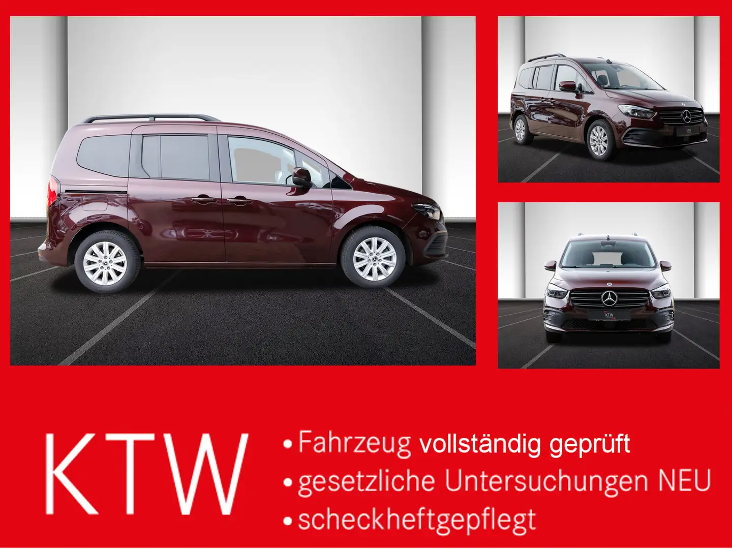 Mercedes-Benz T-Class Progressive,MBUX,LED,Navi,Kamera,Tempomat Rot - 1