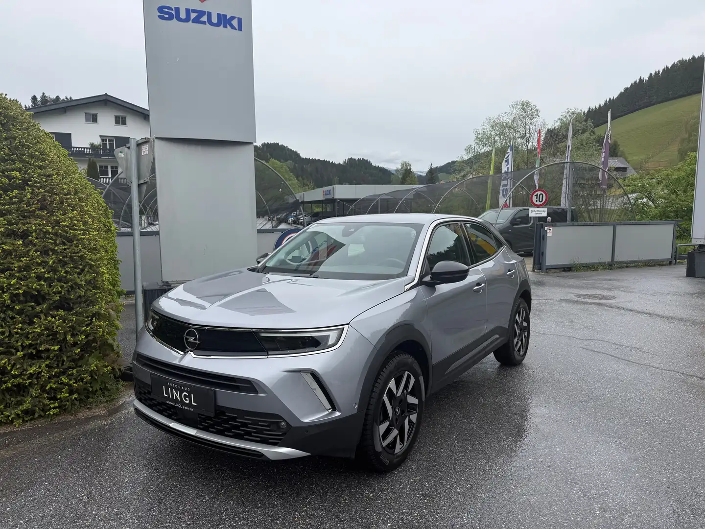 Opel Mokka Mokka 1,2 Turbo Elegance Aut. Silber - 1