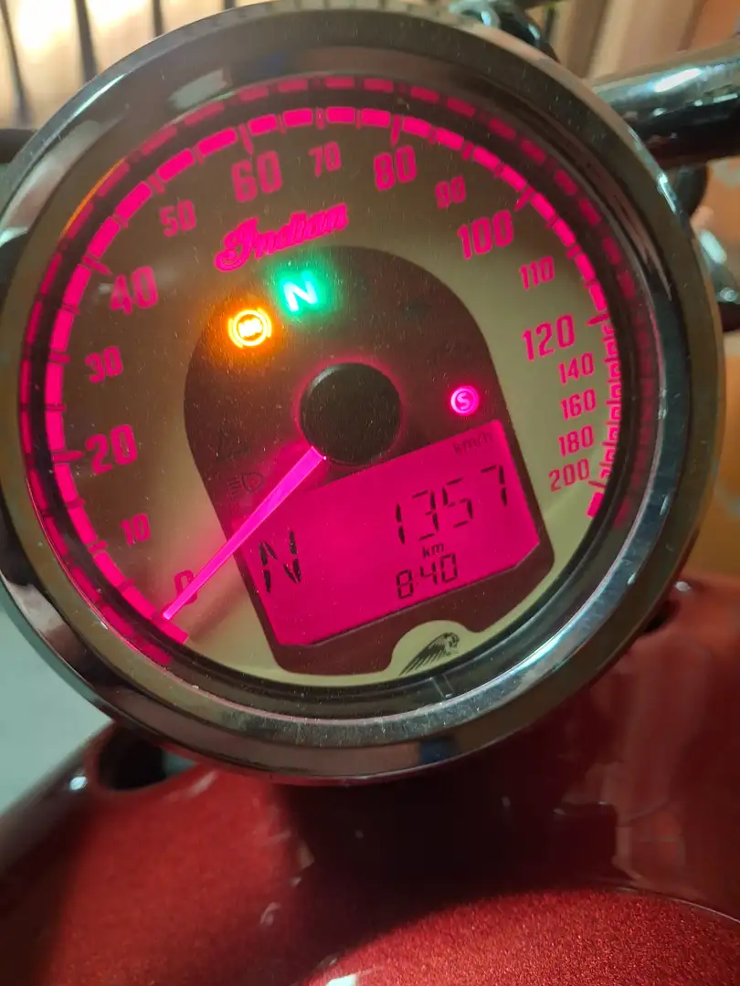 Indian Scout 1133cc Rood - 2