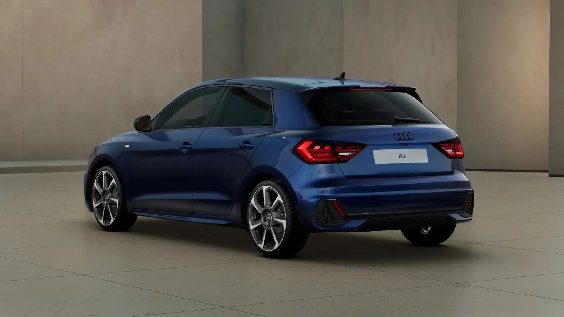 Audi A1 S-line 30 TFSI S-tronic | LED,RKame Blau - 2