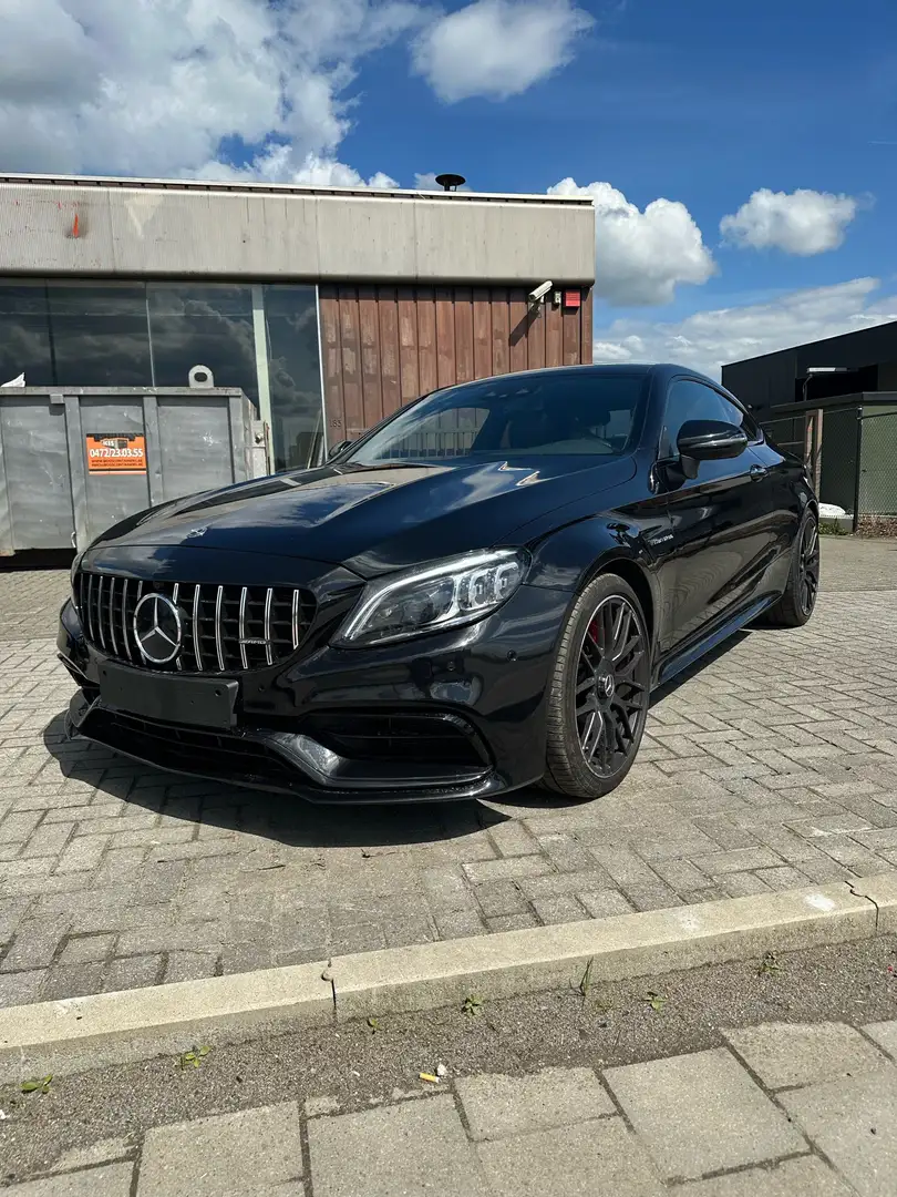 Mercedes-Benz C 63 AMG S Zwart - 1