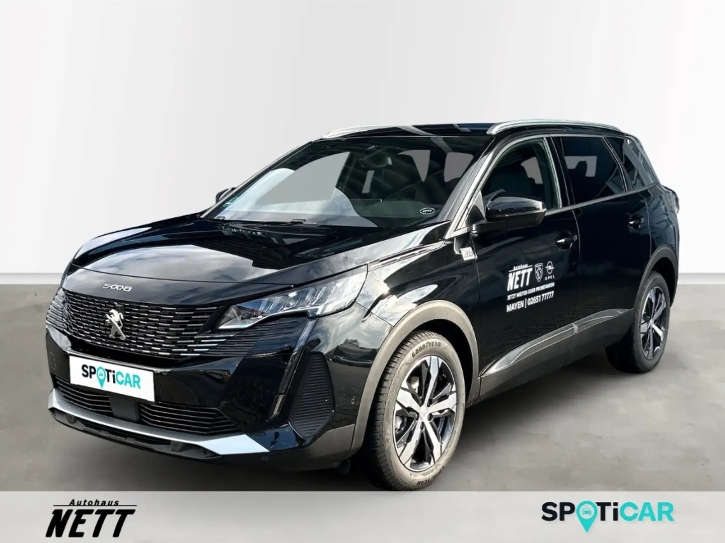 Peugeot 5008 Hybrid Allure Pack 136 7-Sitzer Schwarz - 1