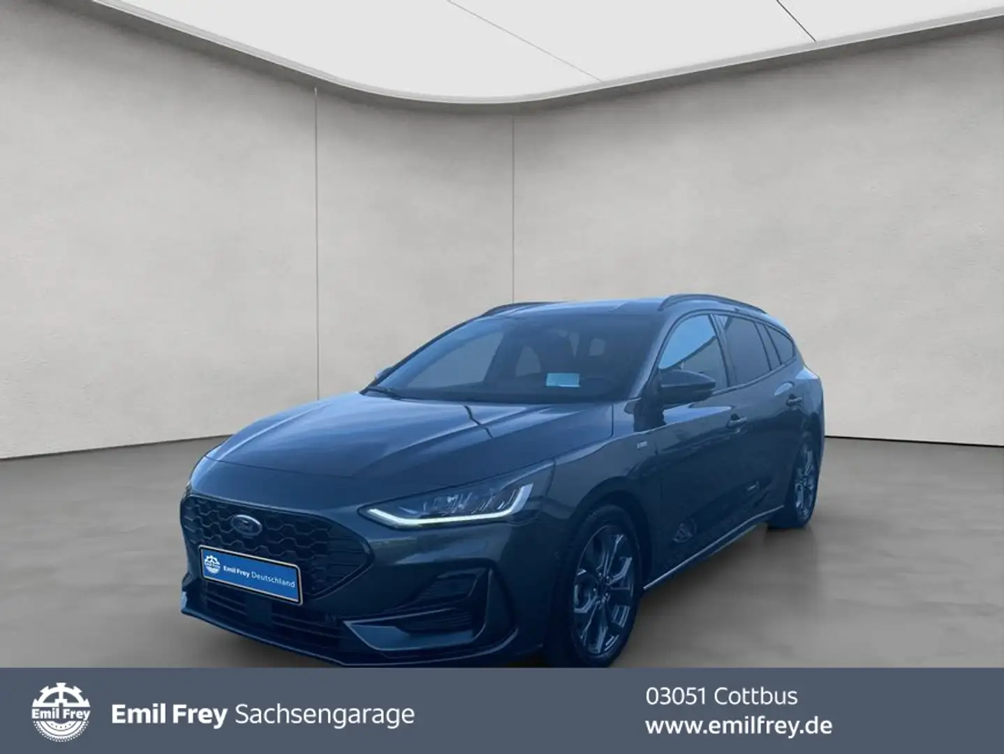 Ford Focus Turnier 1.0 EB Hybrid Aut. ST-LINE X AHZV Grijs - 1