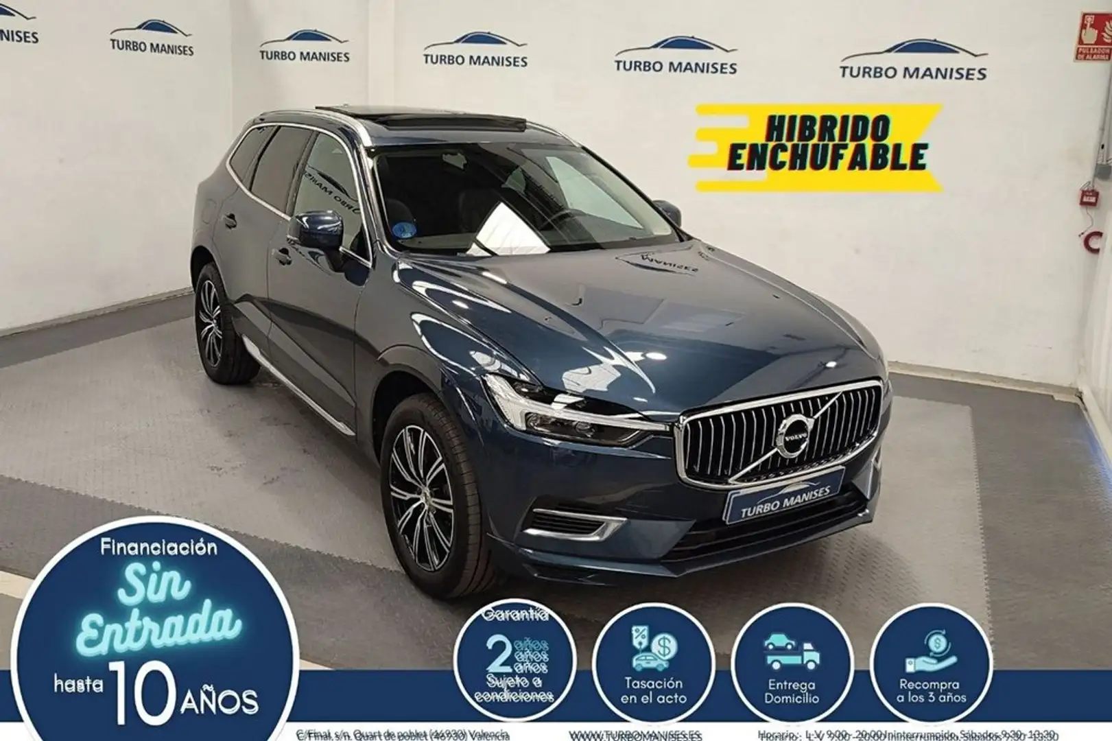 Volvo XC60 2.0 T8 AWD Recharge Inscription Auto Azul - 1