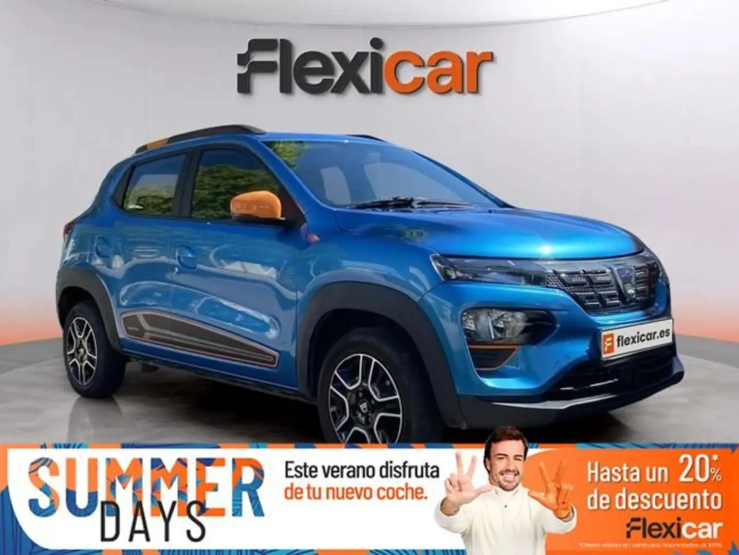 Dacia Spring Comfort+Plus+Electric+33kW+%2845CV%29 Azul - 1