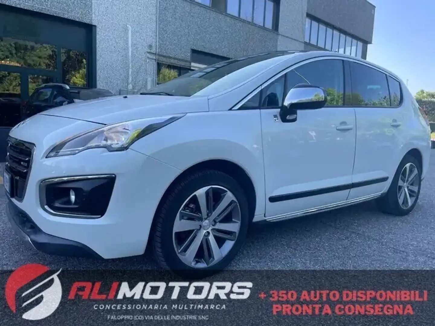 Peugeot 3008 HYbrid4*Tetto*Full optional* Bianco - 1