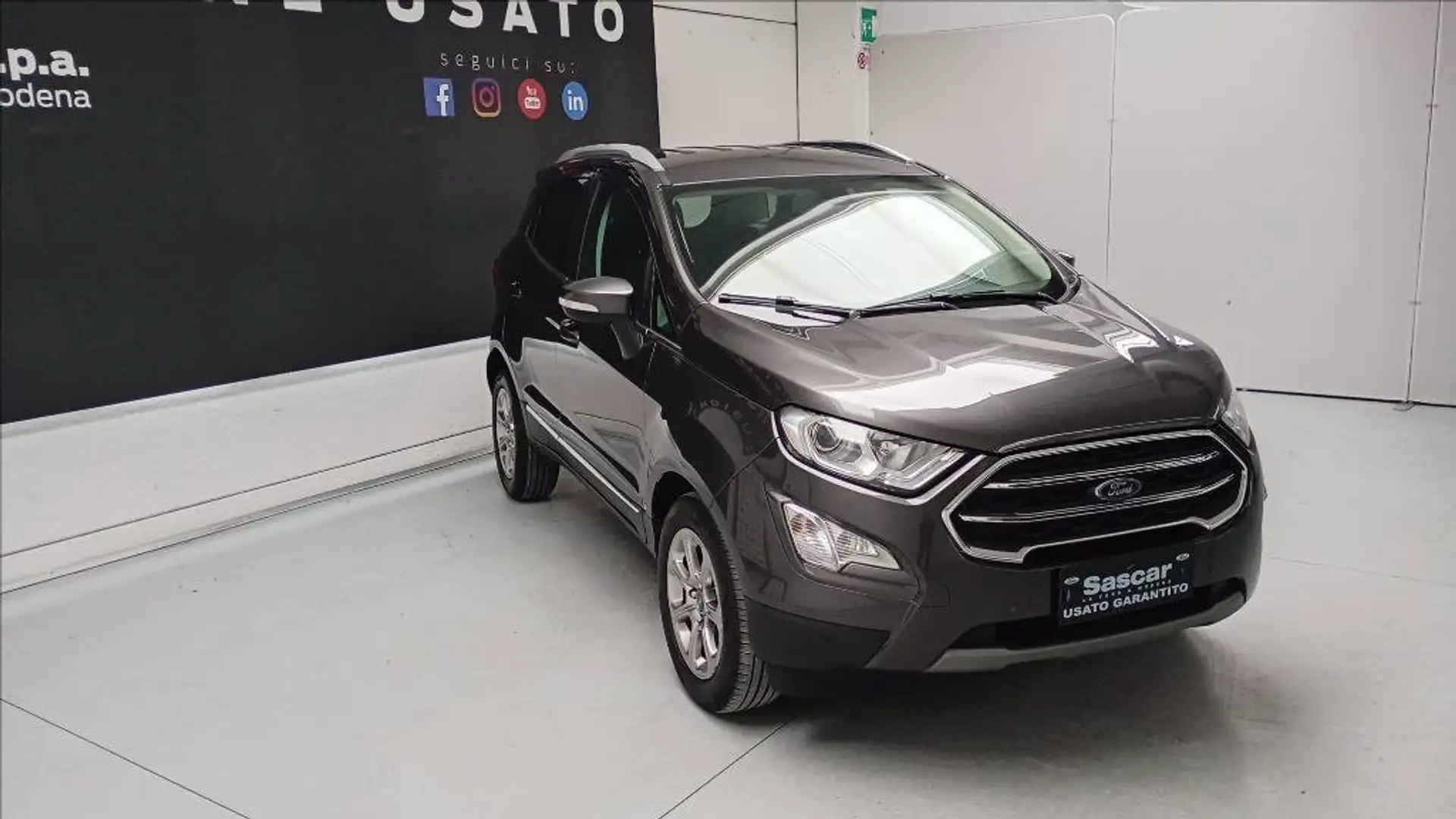 Ford EcoSport 1.0 ecoboost Titanium s&s 125cv auto my19 Gris - 2