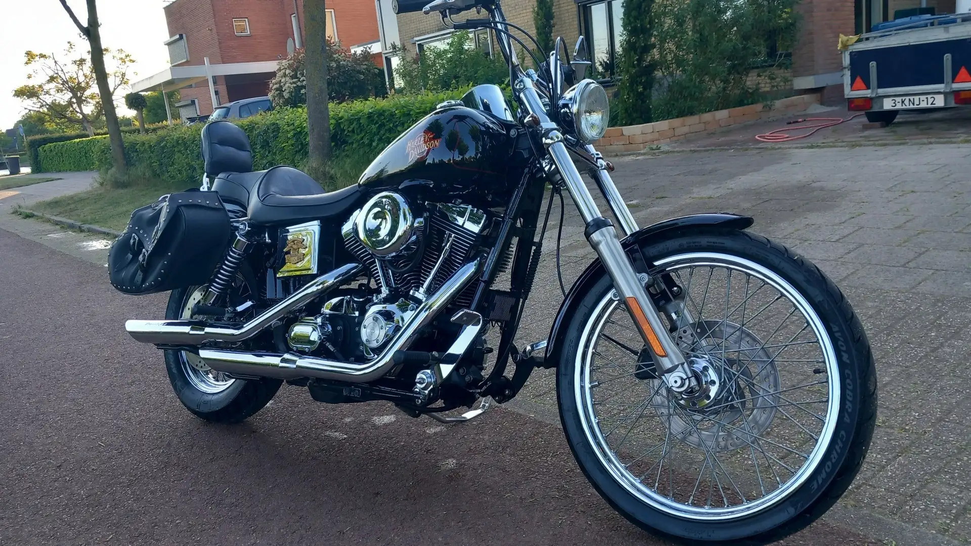 Harley-Davidson Dyna Wide Glide fxdwg Negro - 1