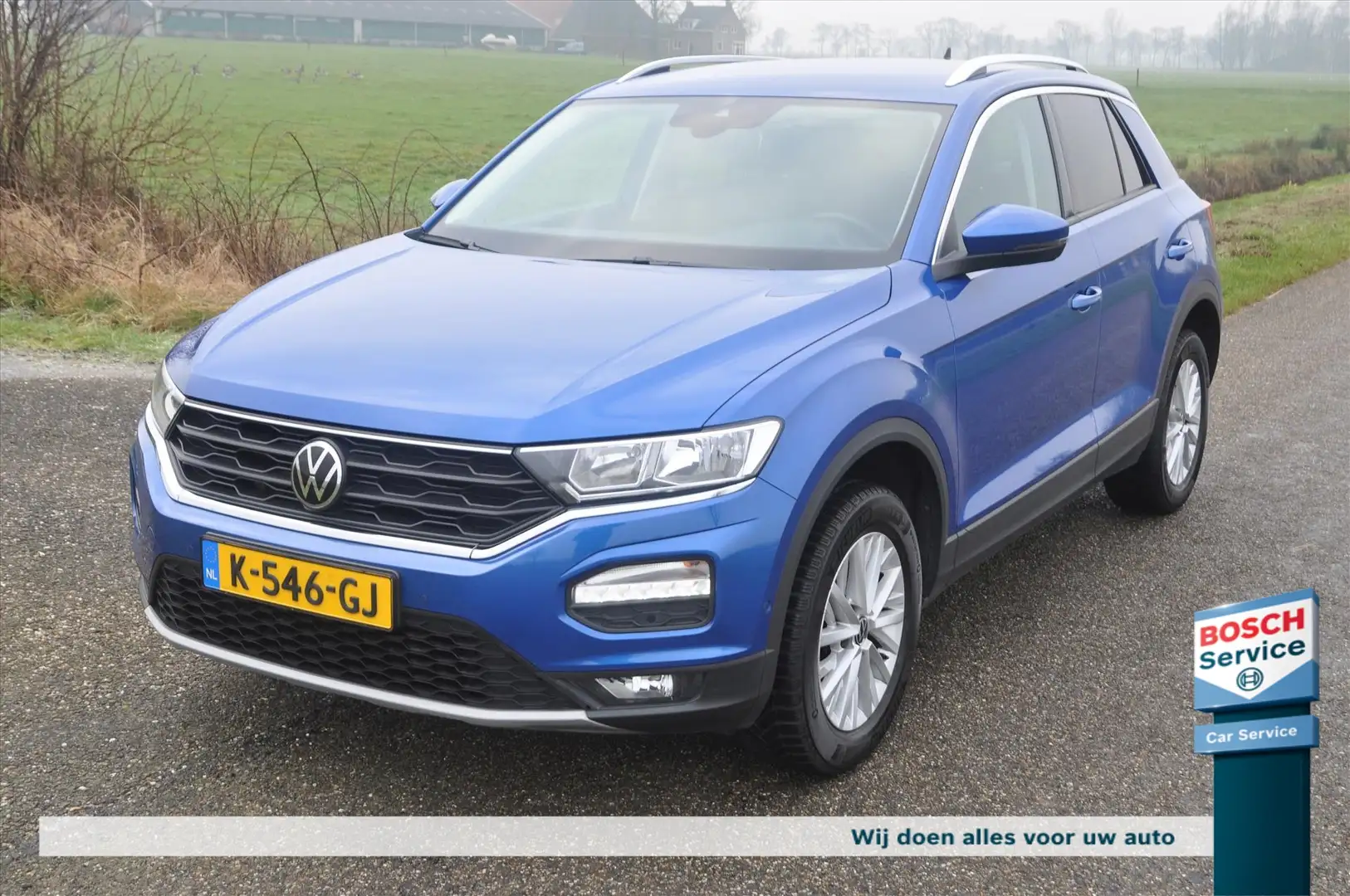 Volkswagen T-Roc 1.5 TSI Style Business 7-DSG Aut Blauw - 1