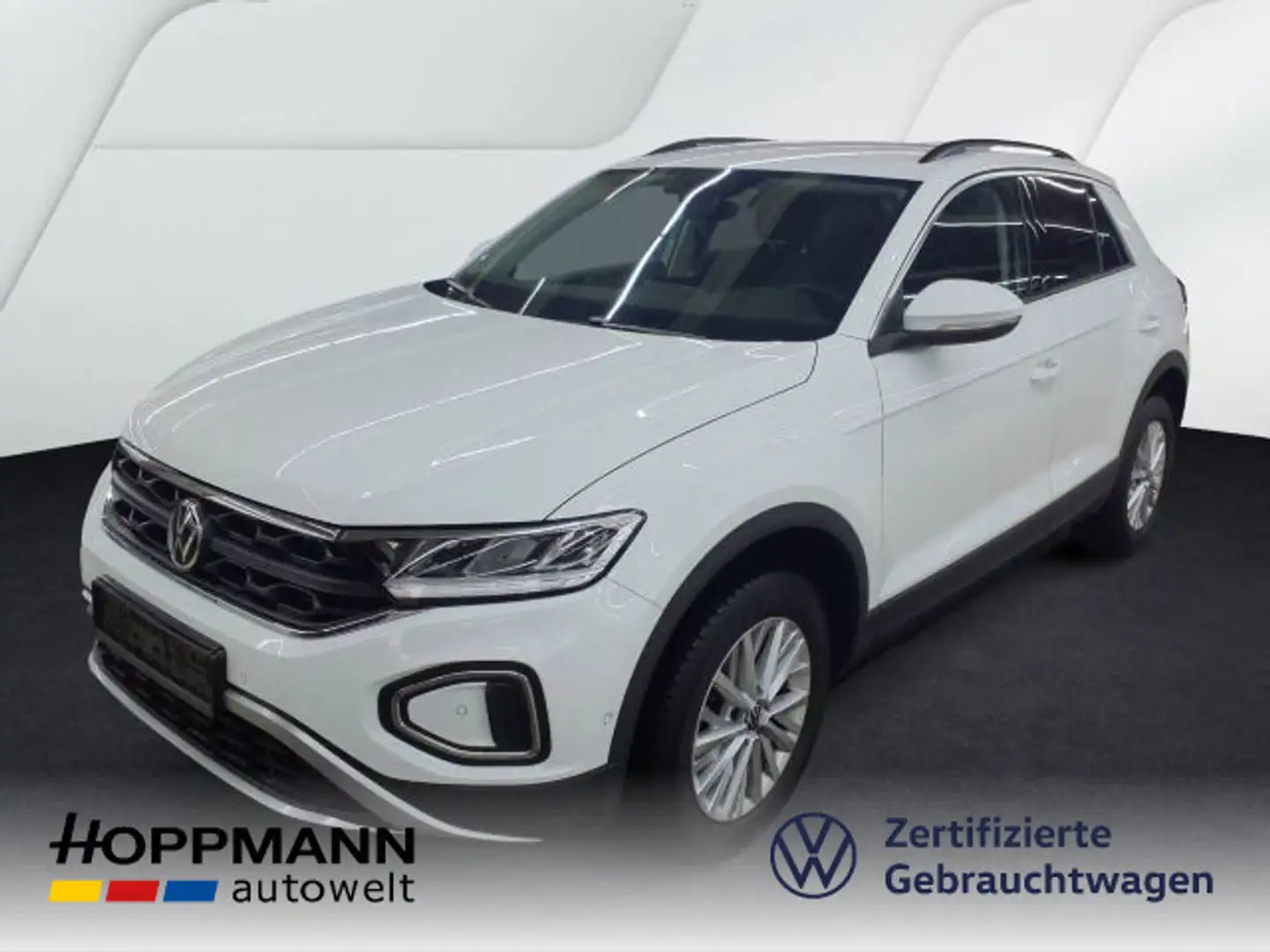 Volkswagen T-Roc nza 1.0TSI Navi Klima Sitzheizung Weiß - 1