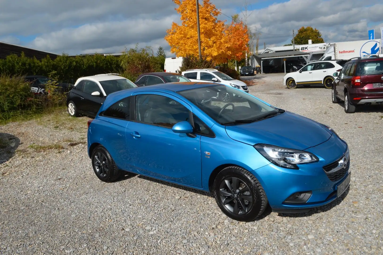 Opel Corsa E 120 Jahre ecoFlex Org.9890 KM Blau - 1