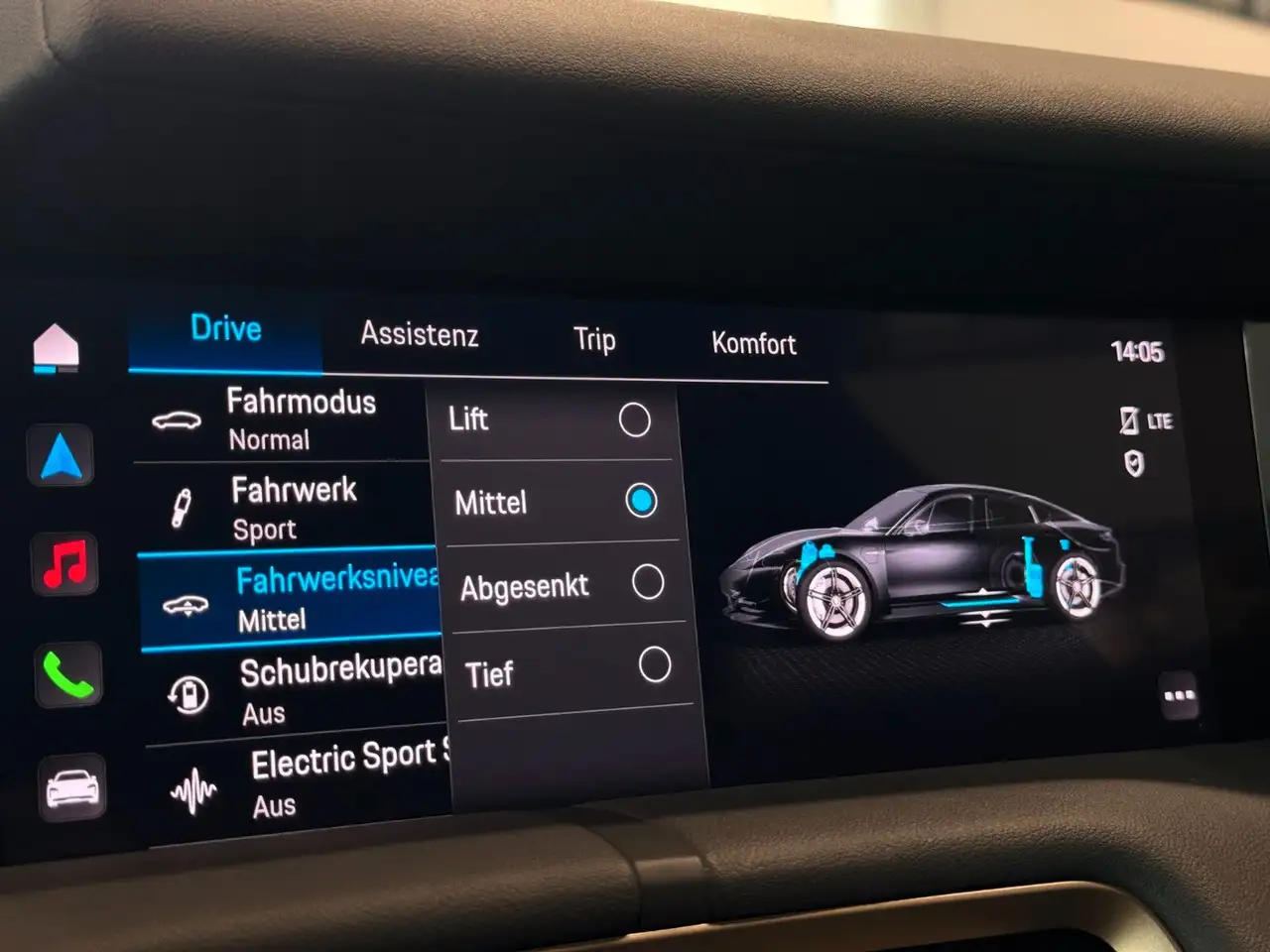 Porsche Taycan 4S Chrono PerformanceBatt HUD PDLS+ ACC, миниатюра 30