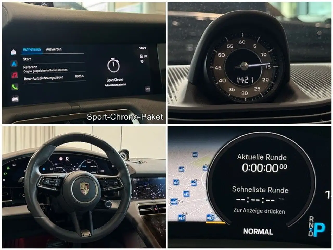 Porsche Taycan 4S Chrono PerformanceBatt HUD PDLS+ ACC, миниатюра 15