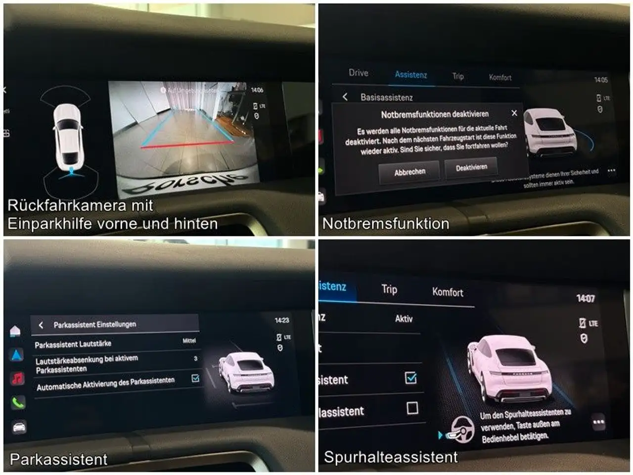 Porsche Taycan 4S Chrono PerformanceBatt HUD PDLS+ ACC, миниатюра 11