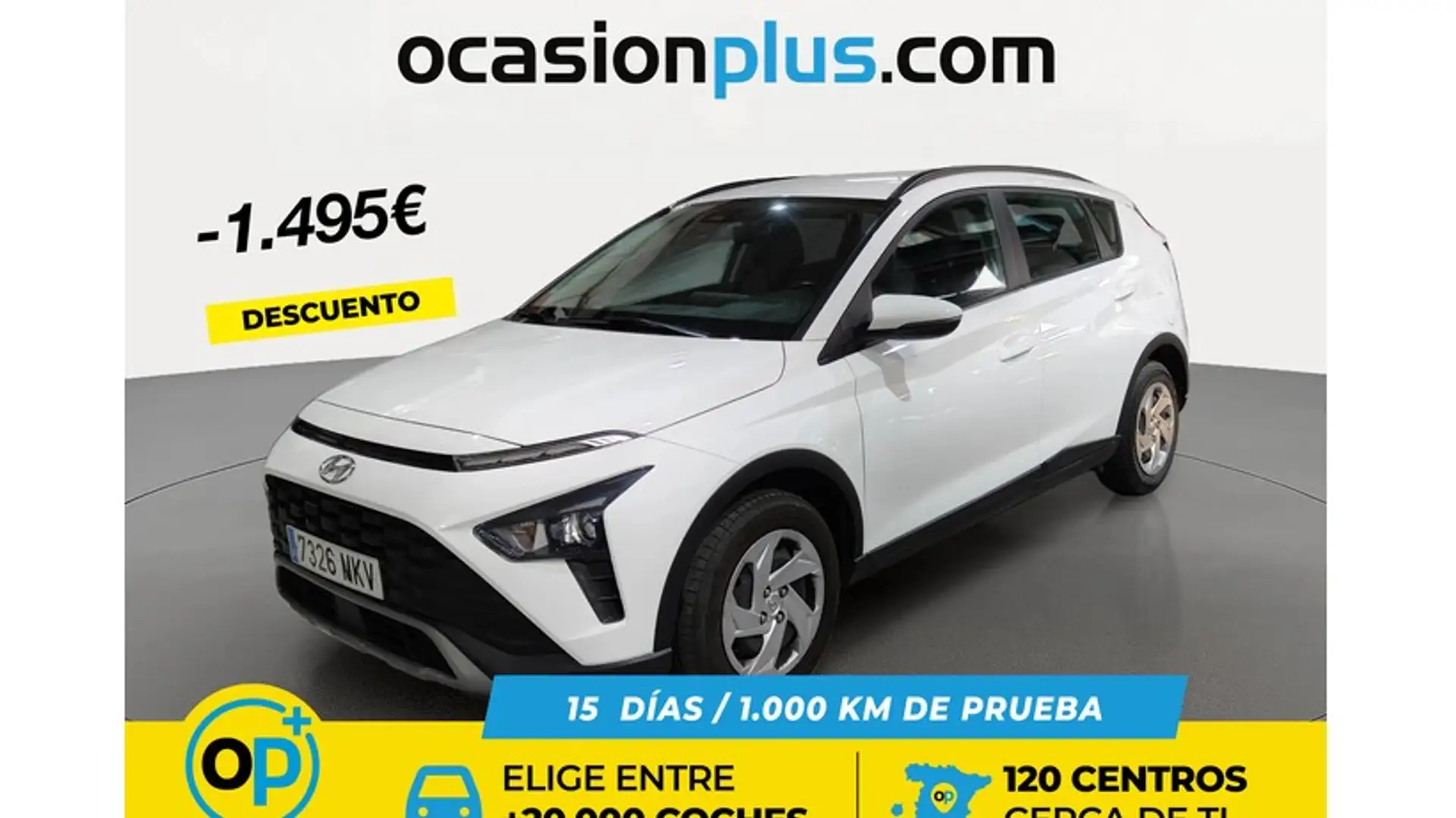 Hyundai BAYON 1.2 MPI Klass Weiß - 1