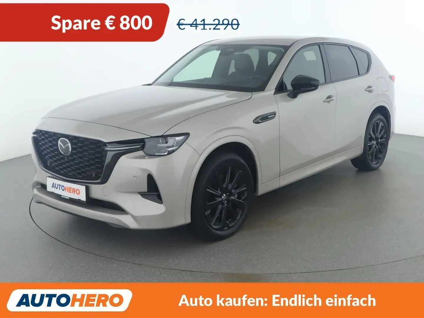 Mazda CX-60 2.5 e-Skyactiv Plug-in Hybrid Homura AWD Braun - 1