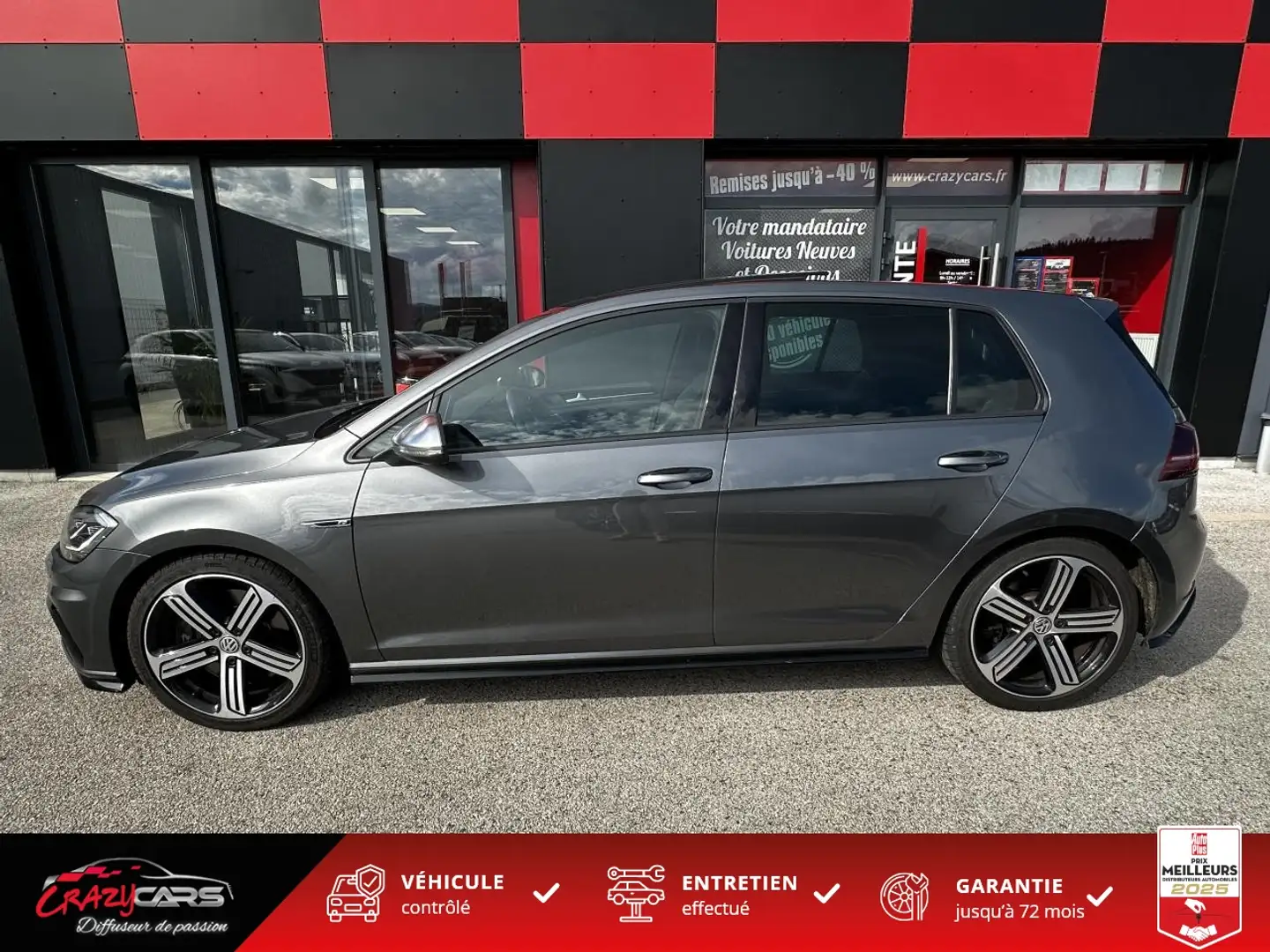 Volkswagen Golf R  2.0 TSI BlueMotion - 310 - BV DSG 7 4MOTION - P Gris - 2