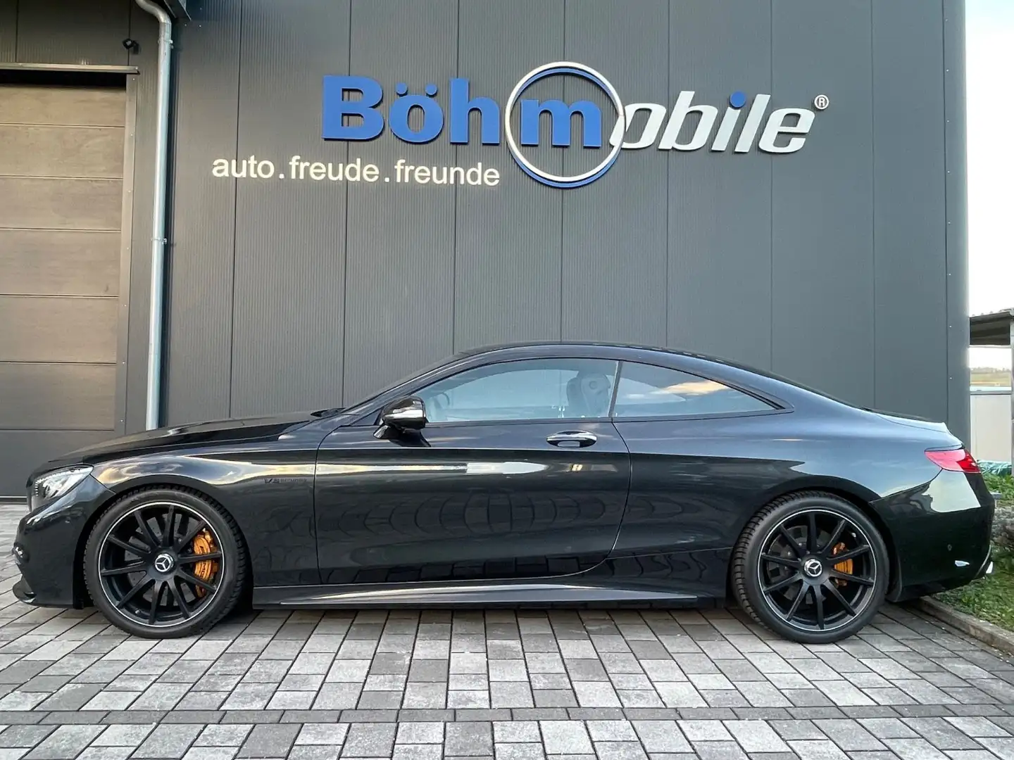 Mercedes-Benz S 63 AMG 4M Coupé/HUD/Pano/Carbon/Top/MWST. awb. Schwarz - 1