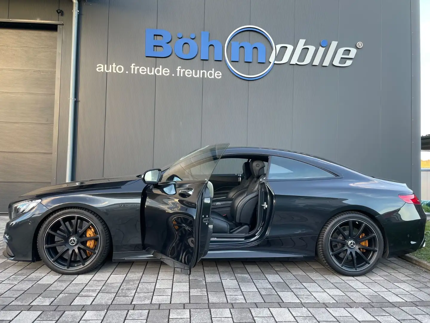 Mercedes-Benz S 63 AMG 4M Coupé/HUD/Pano/Carbon/Top/MWST. awb. Schwarz - 2