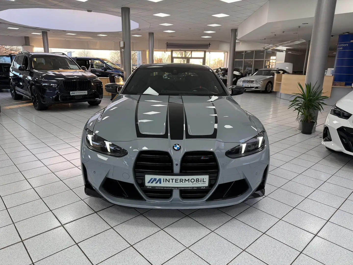 BMW M4 Competition*CARBON-PAK*HUD*H-K*INNO*MEMO*360° Grau - 2