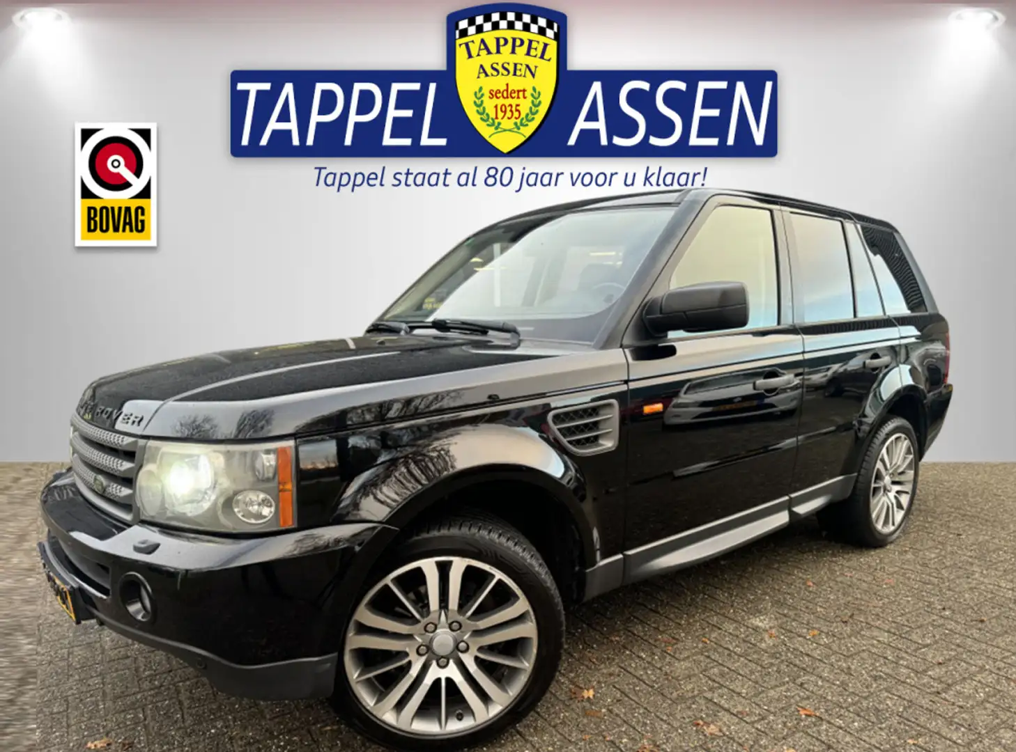 Land Rover Range Rover Sport 2.7 TdV6 HSE youngtimer , echt mooie auto Zwart - 1