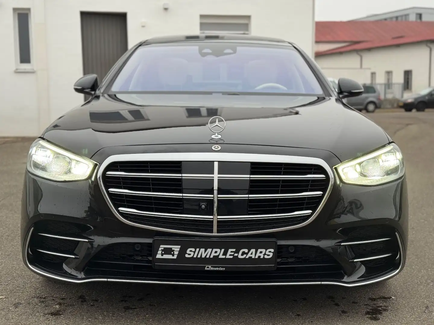 Mercedes-Benz S 400 d 4Matic *AMG*BURMESTER*PANO*DIGI-L*KEYLES Zwart - 1