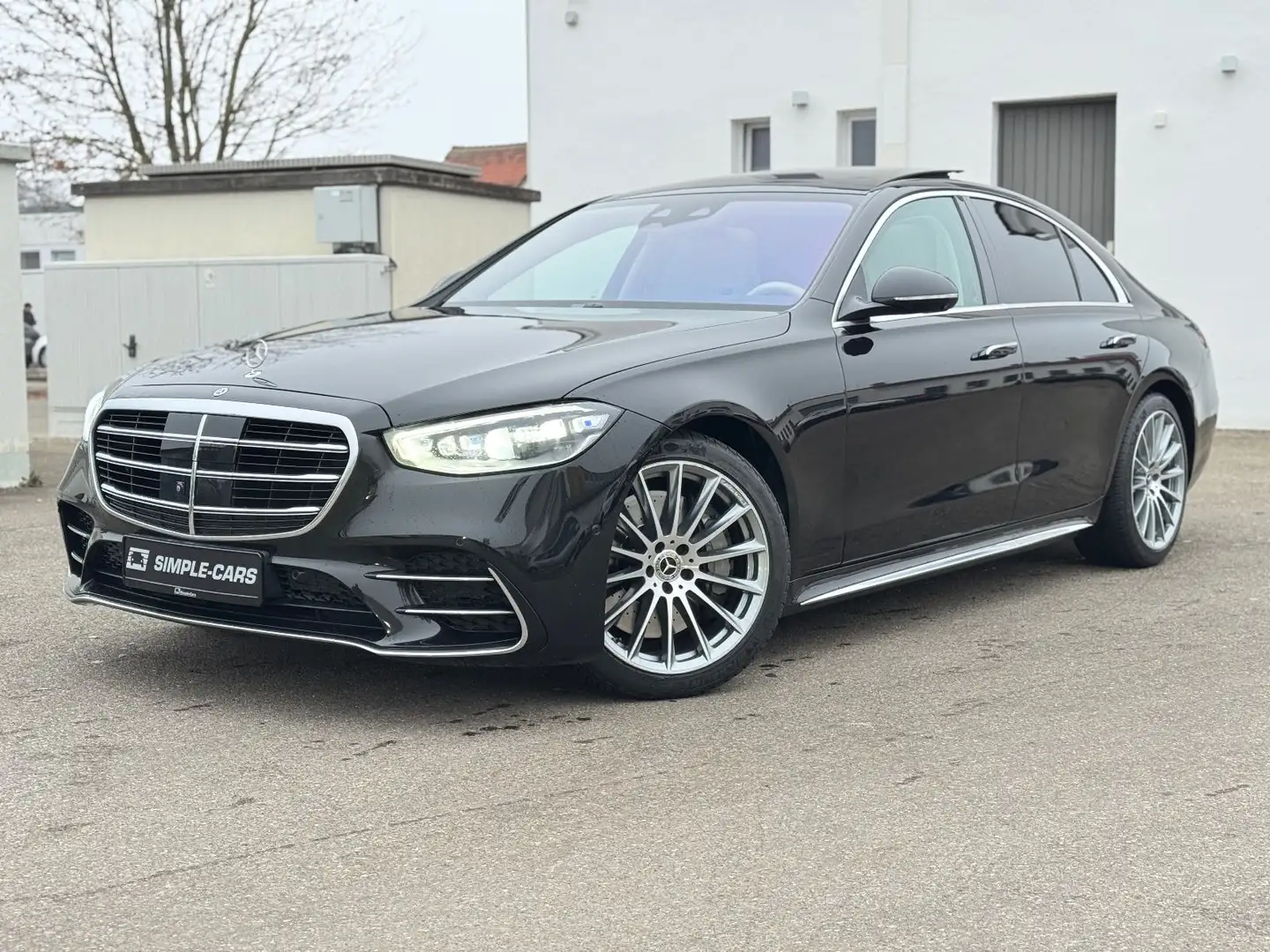 Mercedes-Benz S 400 d 4Matic *AMG*BURMESTER*PANO*DIGI-L*KEYLES Zwart - 2