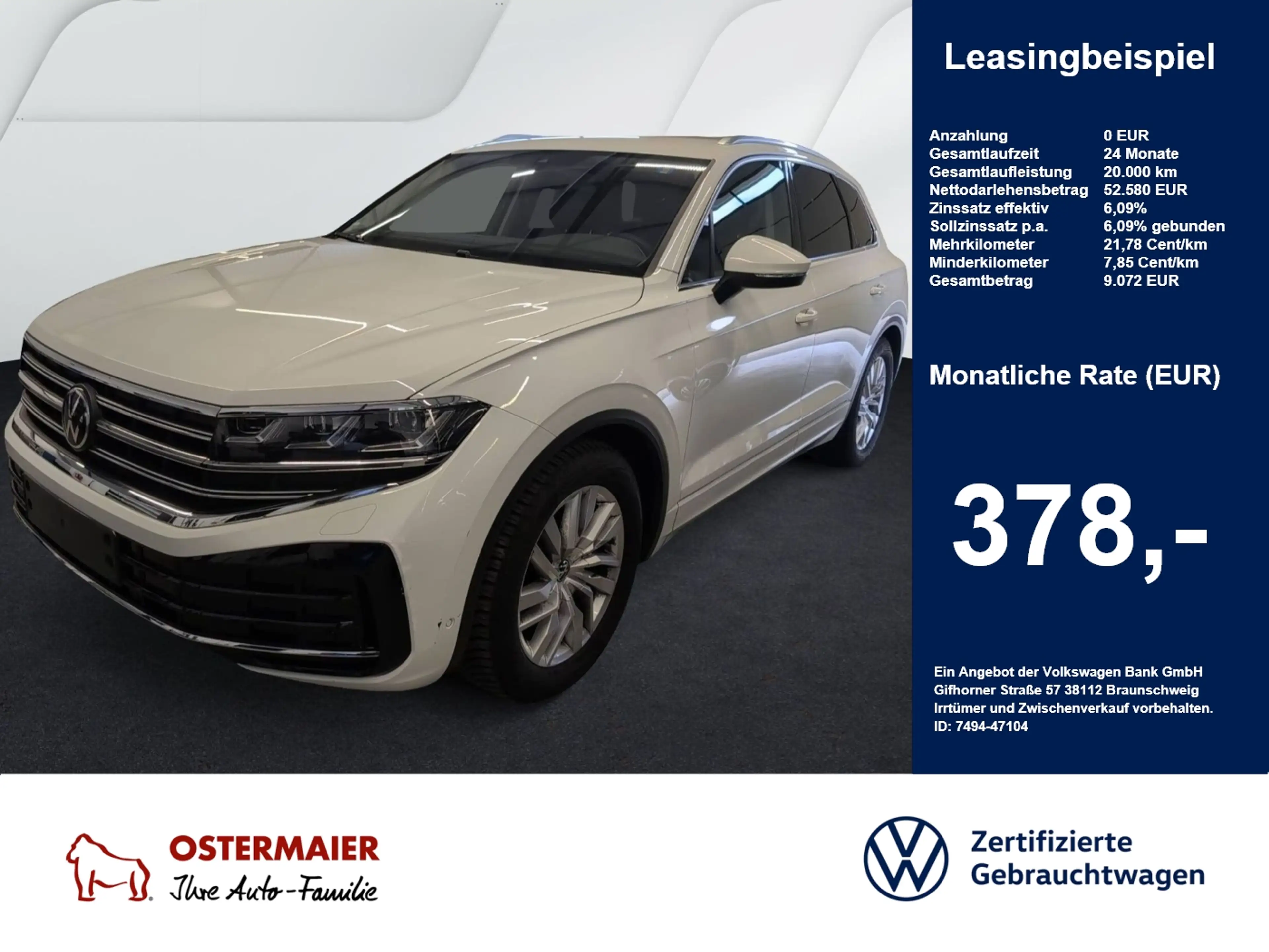 Volkswagen Touareg ELEGANCE 3.0TDI 231PS NP.90T ACC.AHK.KAMERA.NAVI.L