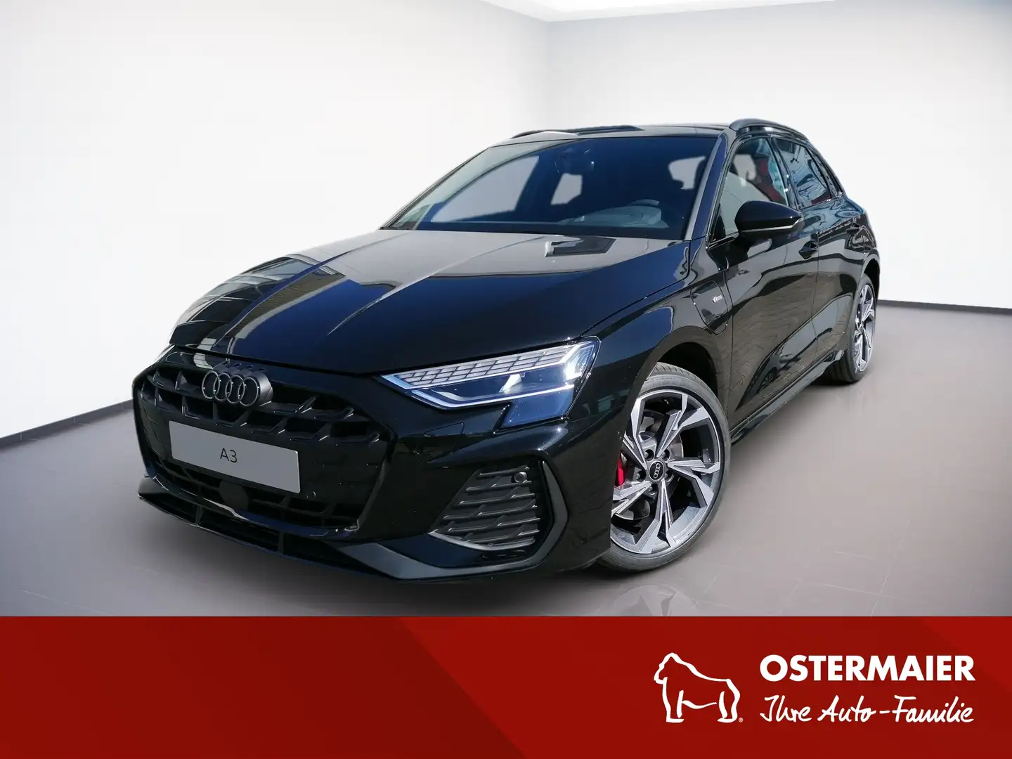 Audi A3 Sportback 45 TFSI e 272PS S tronic S line MATRIX-L Schwarz - 1