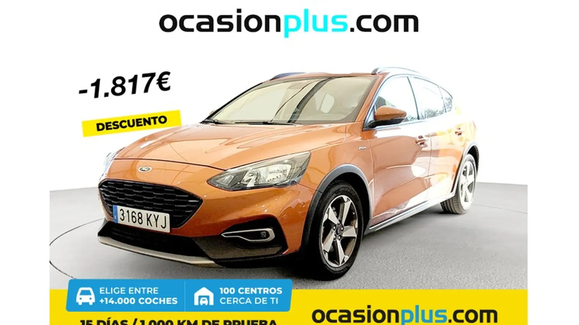 Ford Focus 1.5 Ecoboost Active Aut. 150 Naranja - 1
