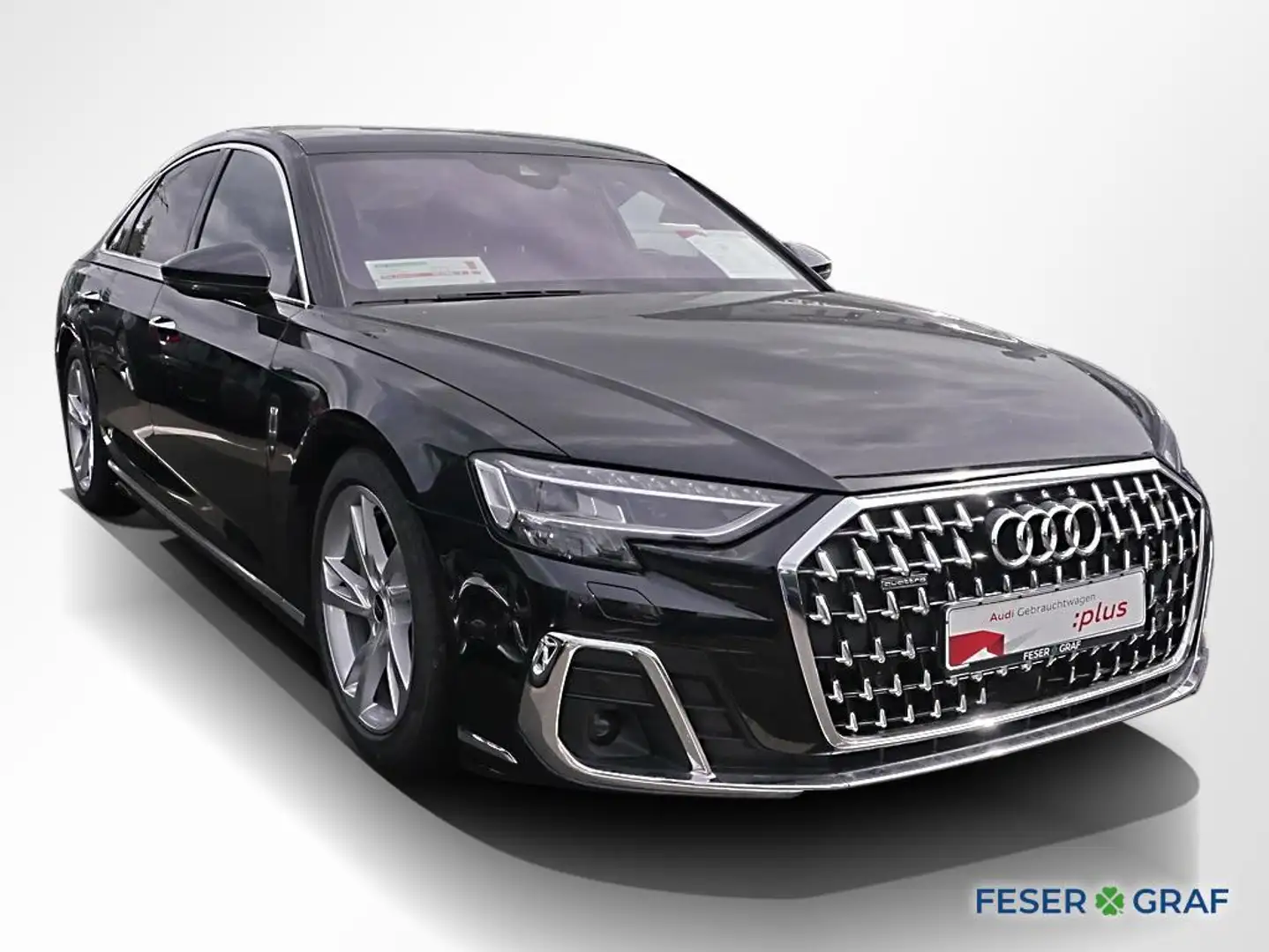 Audi A8 50 TDI qu. B&O Matrix Pano Standh. 360° Schwarz - 2