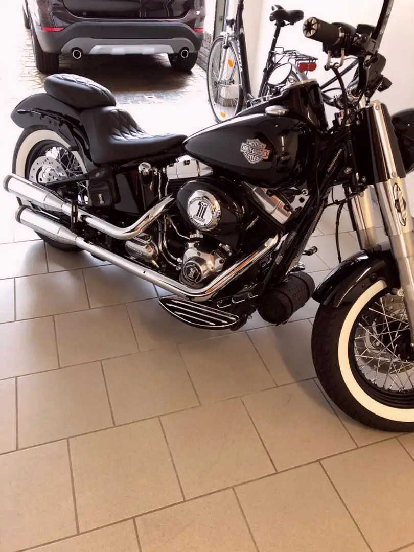 Harley-Davidson Softail Slim FLS Kess Tech Top Чорний - 1