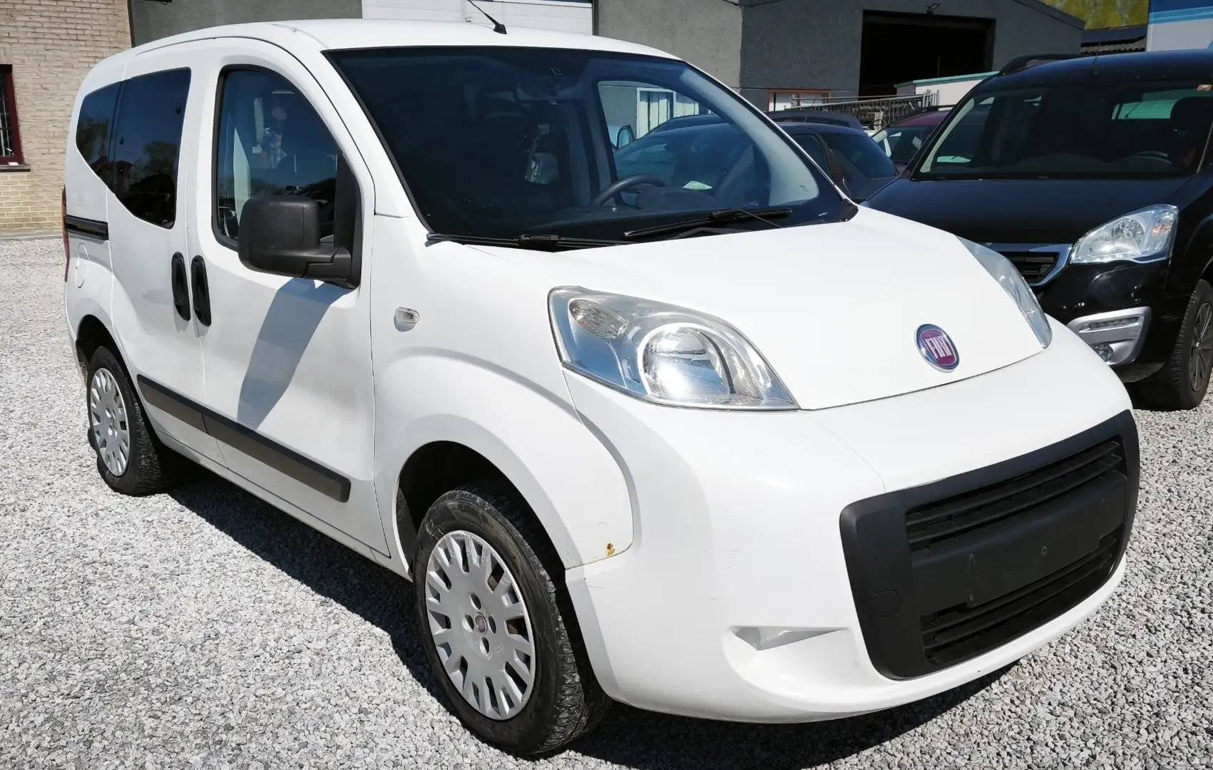 Fiat Qubo _1.4 i (73CH)_2013💢EUR.5_A/C_5 PL_127.000KM💢 Weiß - 2
