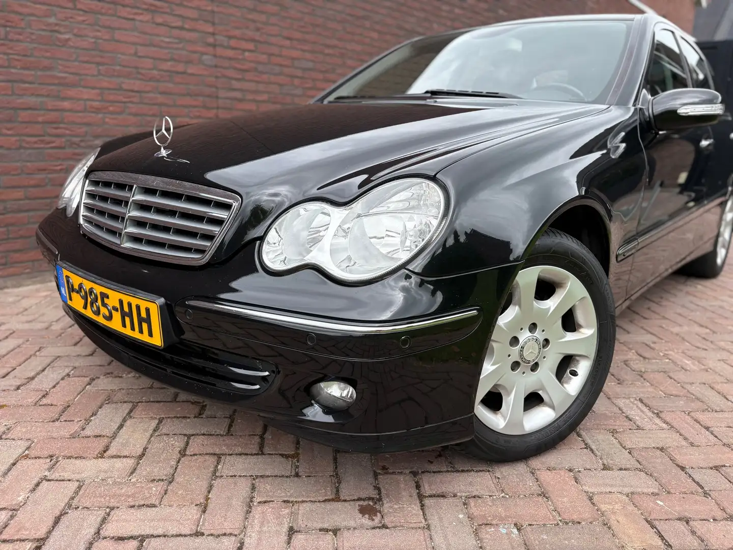 Mercedes-Benz C 180 K. Elegance Automaat Zeer Mooi ! Schwarz - 2