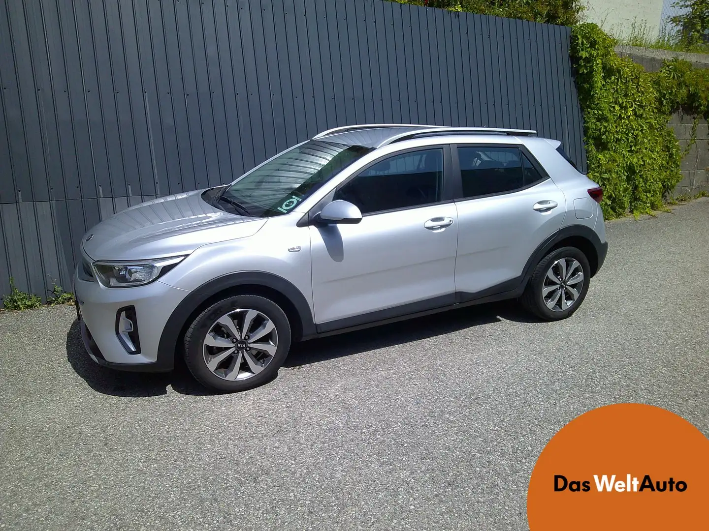 Kia Stonic 1,0 TGDI GPF ISG Silber Silber - 1