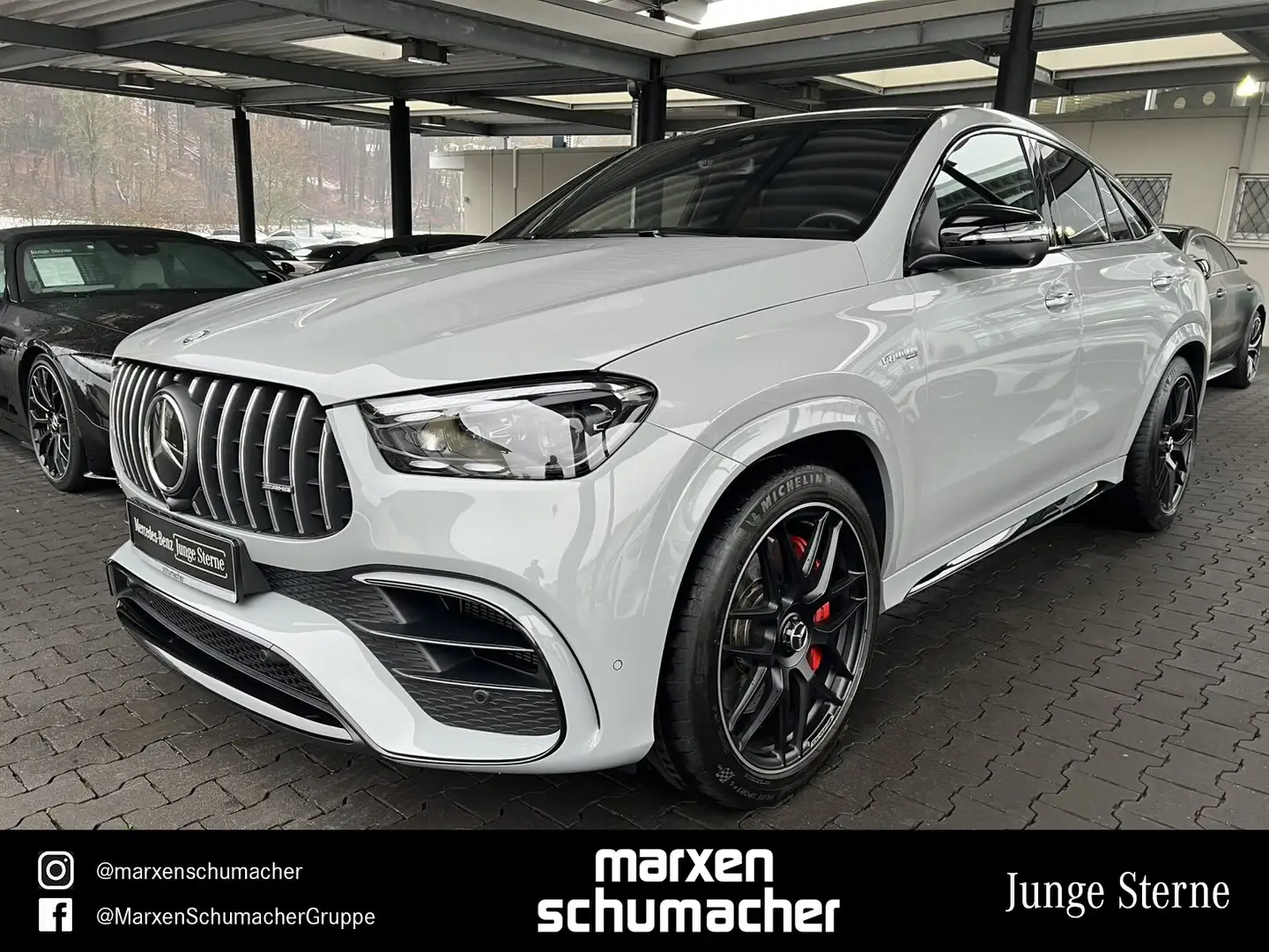 Mercedes-Benz GLE 63 AMG AMG GLE 63 S 4M+Coupé Drivers+AHK+Standh+Pano LED Gris - 1