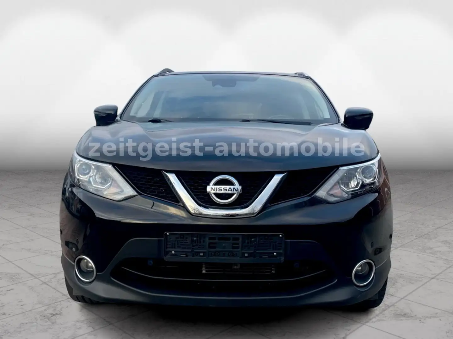 Nissan Qashqai Tekna*PAN-D*360°1.HAND*TÜV NEU* Zwart - 2