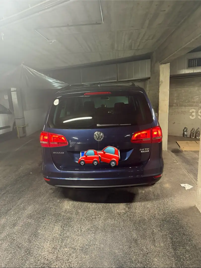 Volkswagen Sharan Karat BMT 2,0 TDI DSG Blau - 2