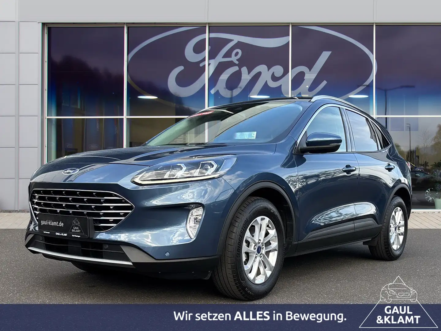 Ford Kuga 2.0 TDCI Titanium X #Klima #Head-up-Display Bleu - 1