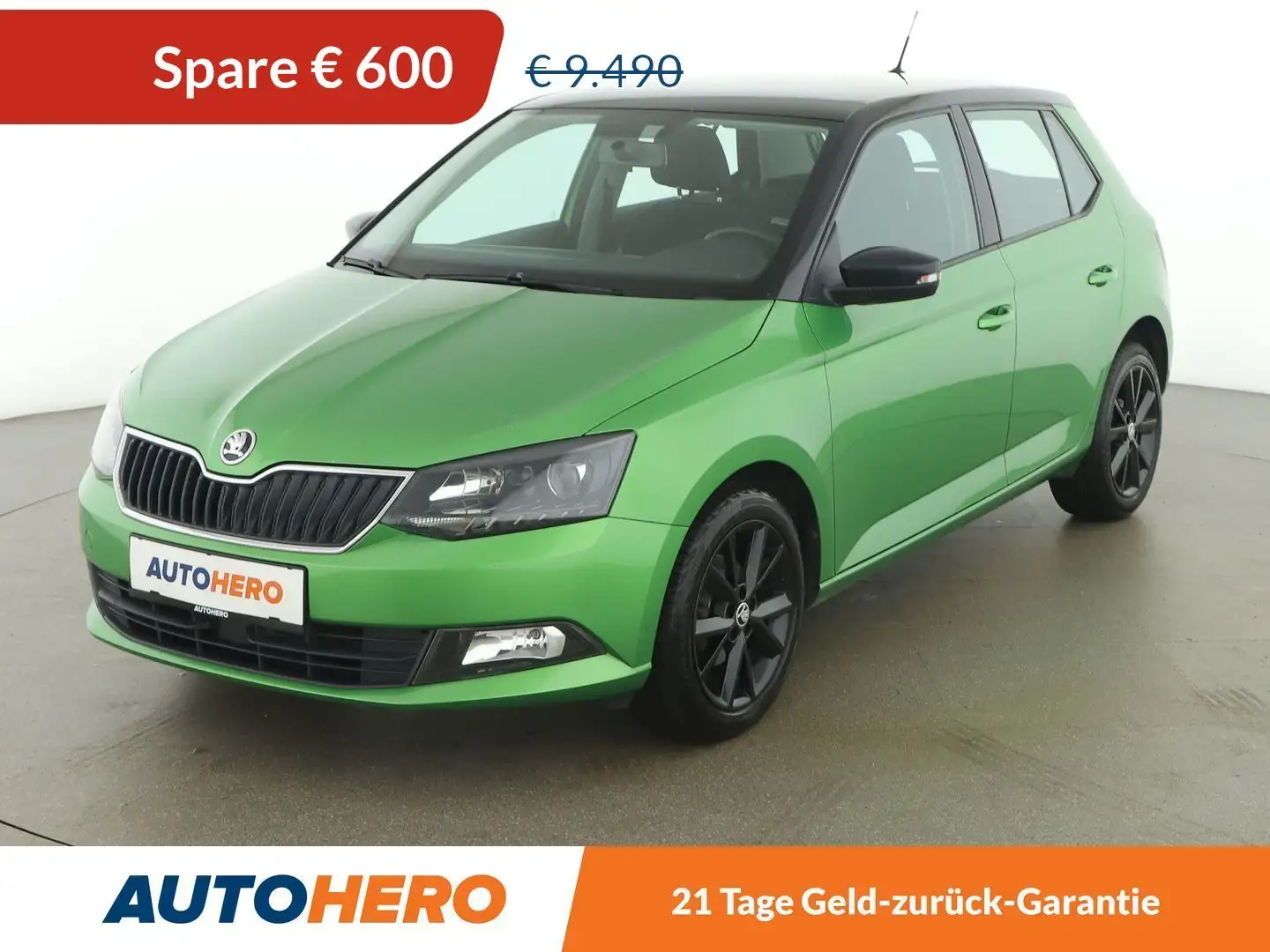 Skoda Fabia 1.0 MPI Ambition Grün - 1