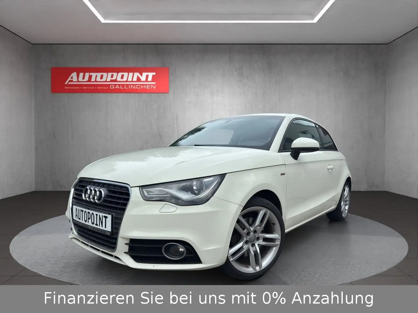 Audi A1 1.4 TFSI 2x S-line Sportsitze+Teilleder+Xenon Blanco - 1