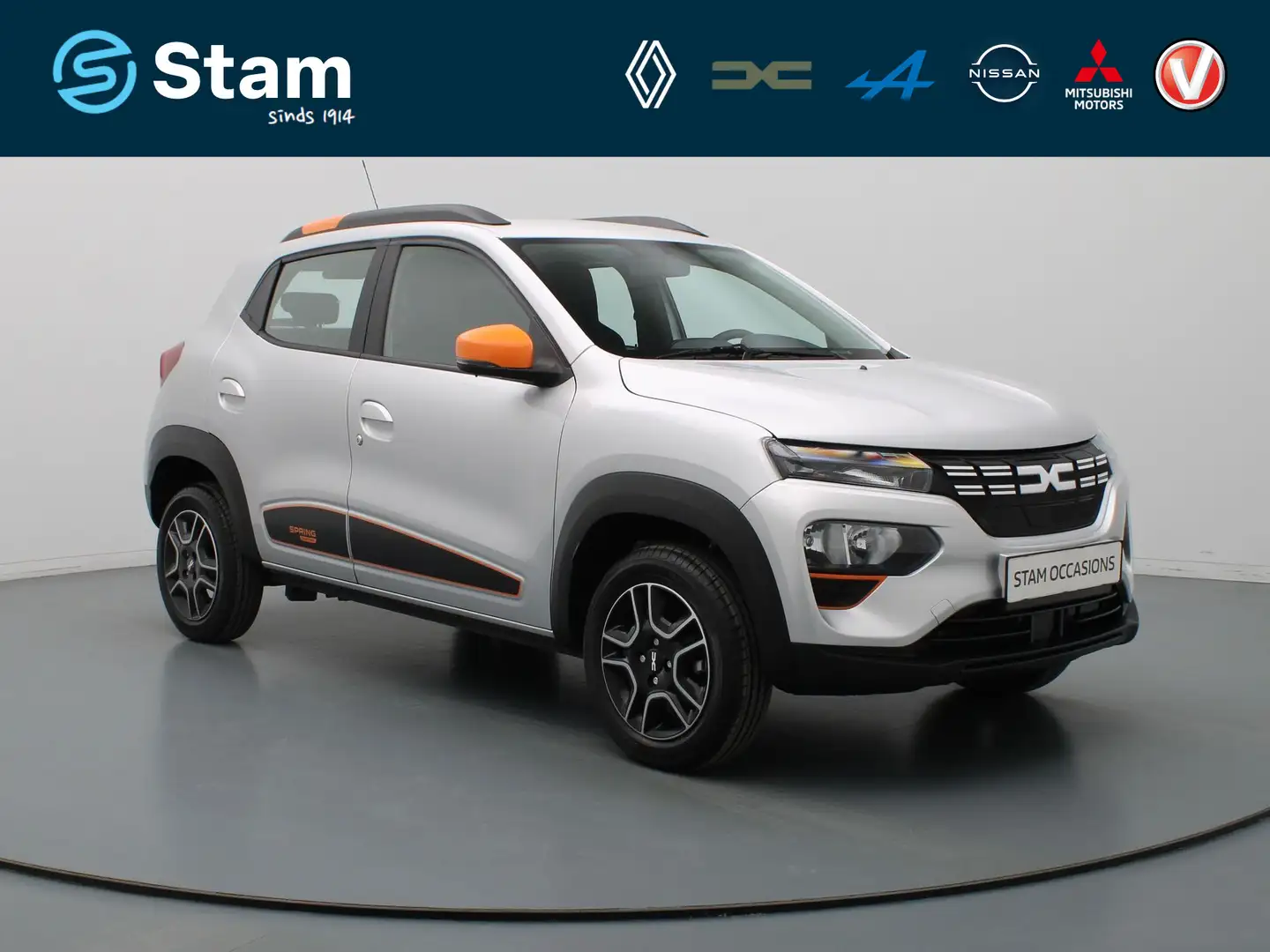 Dacia Spring Expression 27 kWh Airco | Camera | Navi Grijs - 1