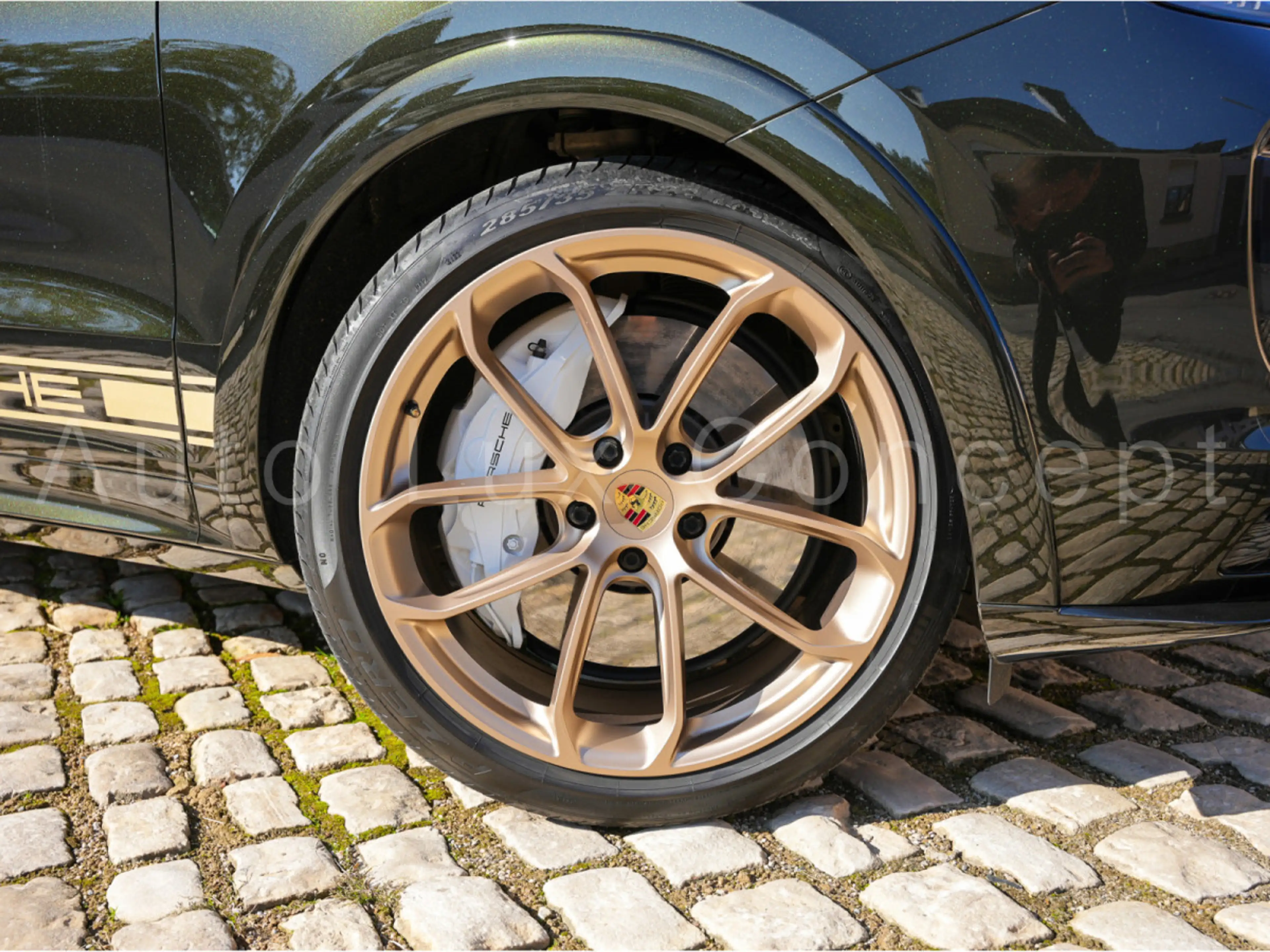 Porsche Cayenne Turbo Coupé PTS Paint+Full PPF/Matrix/HUD/360/ACC — photo 13