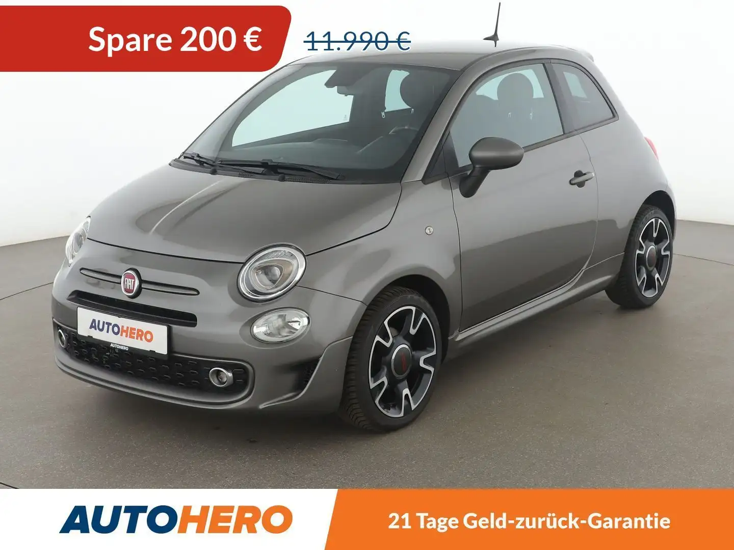 Fiat 500 0.9 S*NAVI*TEMPO*PDC*KLIMA*GARANTIE* Grau - 1
