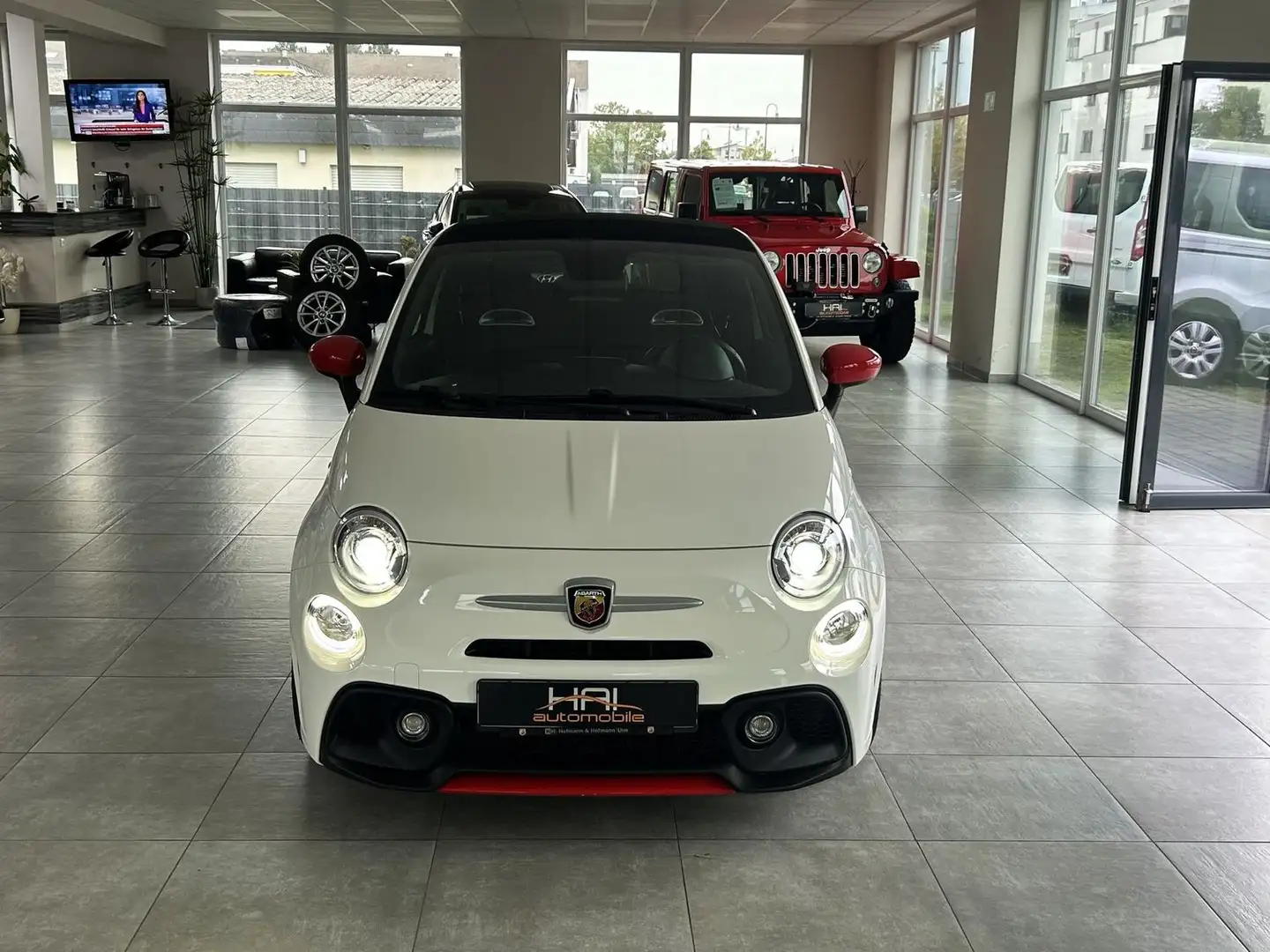 Abarth 595C Abarth   Cabrio Weiß - 2