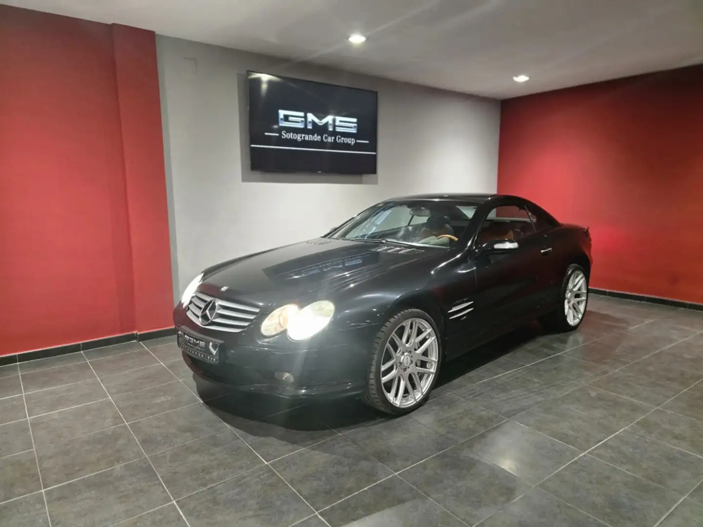 Mercedes-Benz SL 55 AMG Aut. Negro - 1